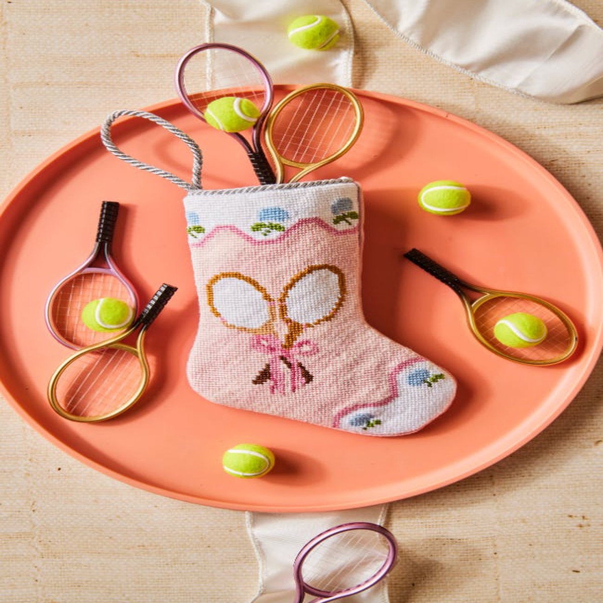 Limited Edition: Palm Beach Lately: Ready to Rally in Pink, Art by Frances Abel