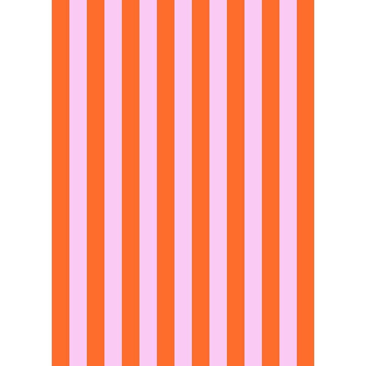 Pink Red Stripes Flat Wrap