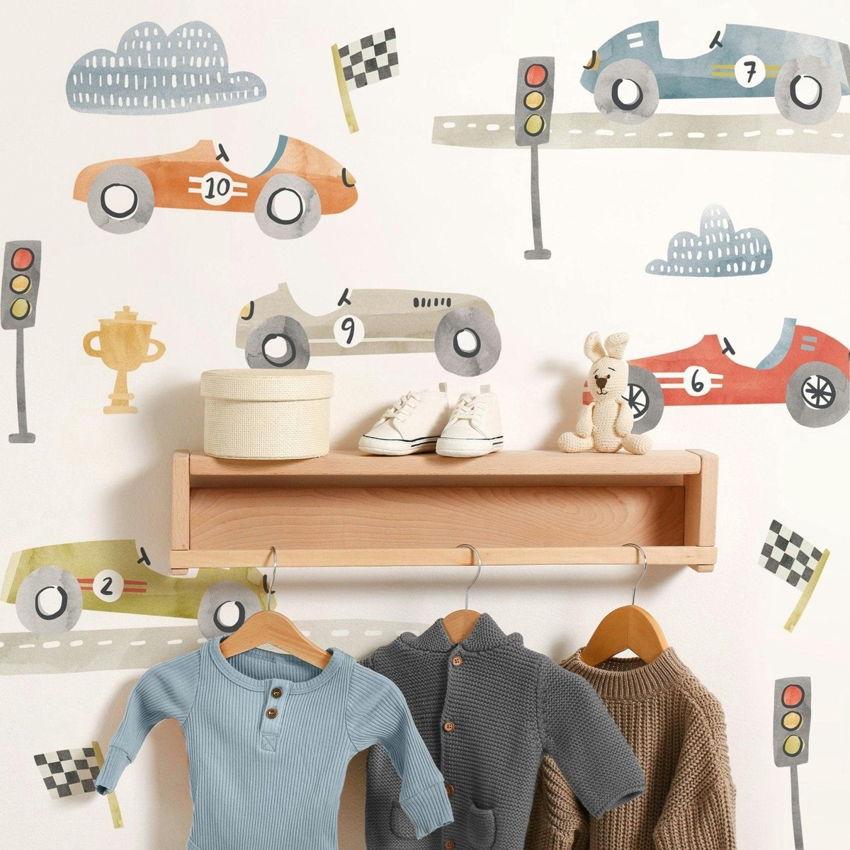 Hot Rod Kit  Small  Peel-and-Stick Wall Decals