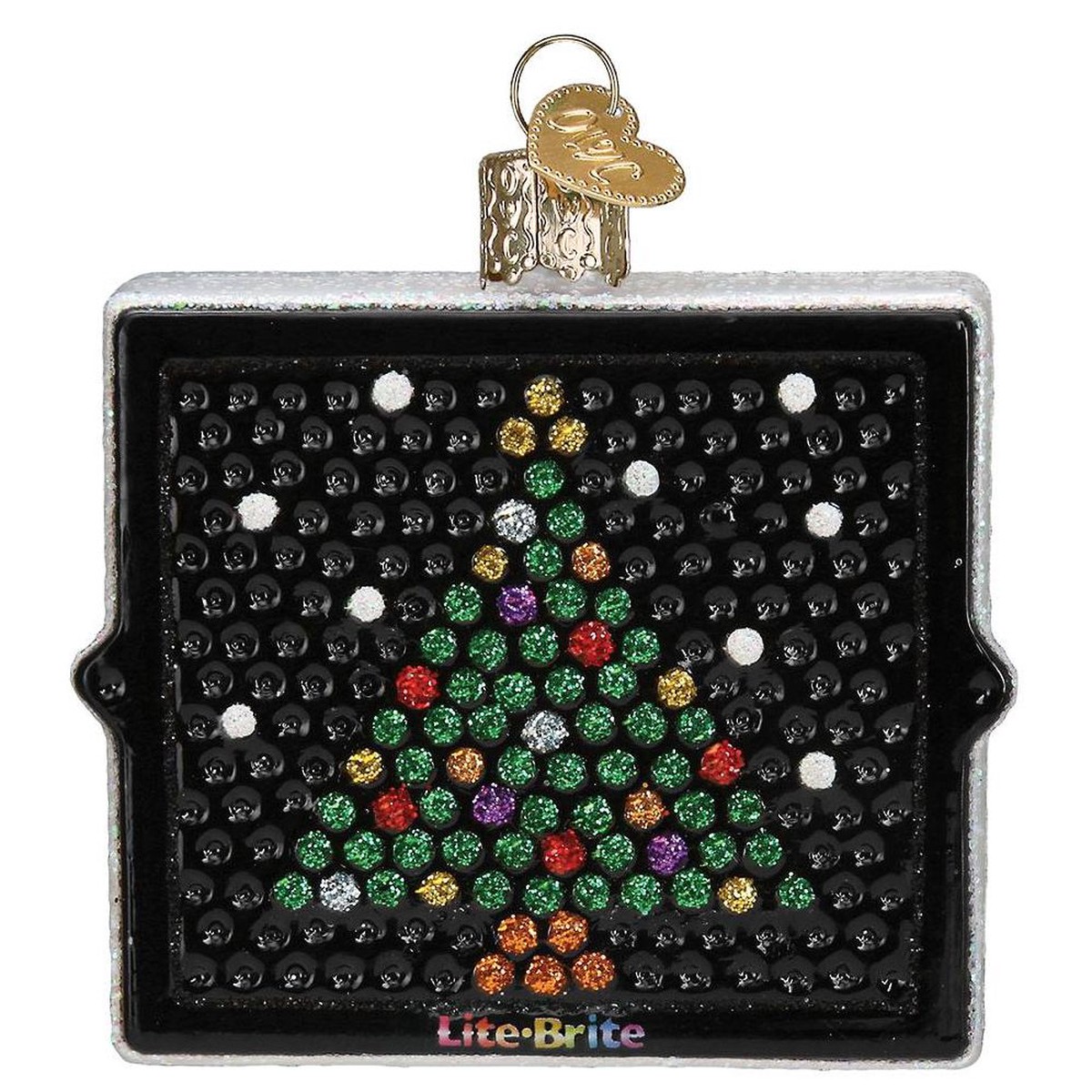 Lite Brite Ornament