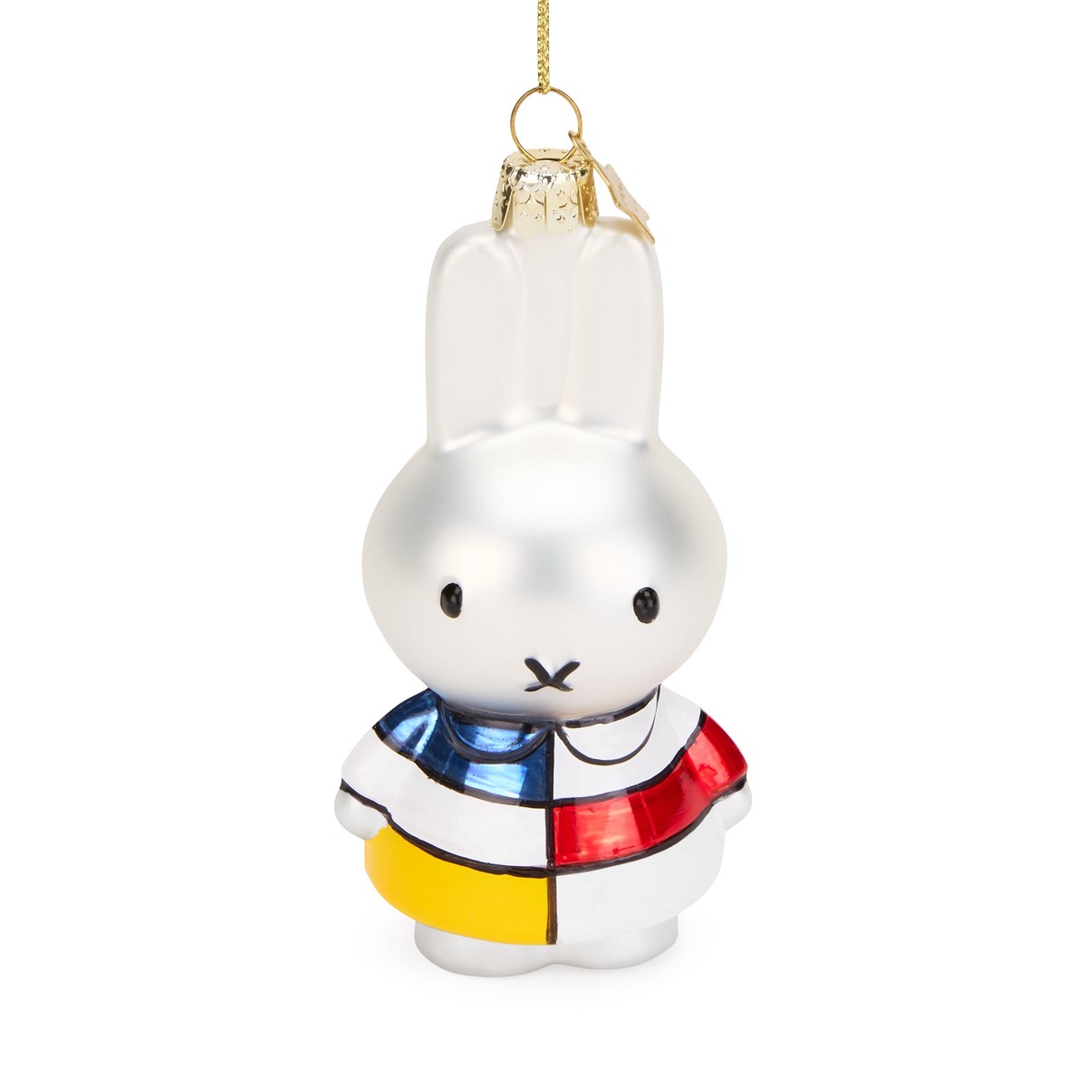 Miffy Glass Holiday Ornament – Miffy Mondrian