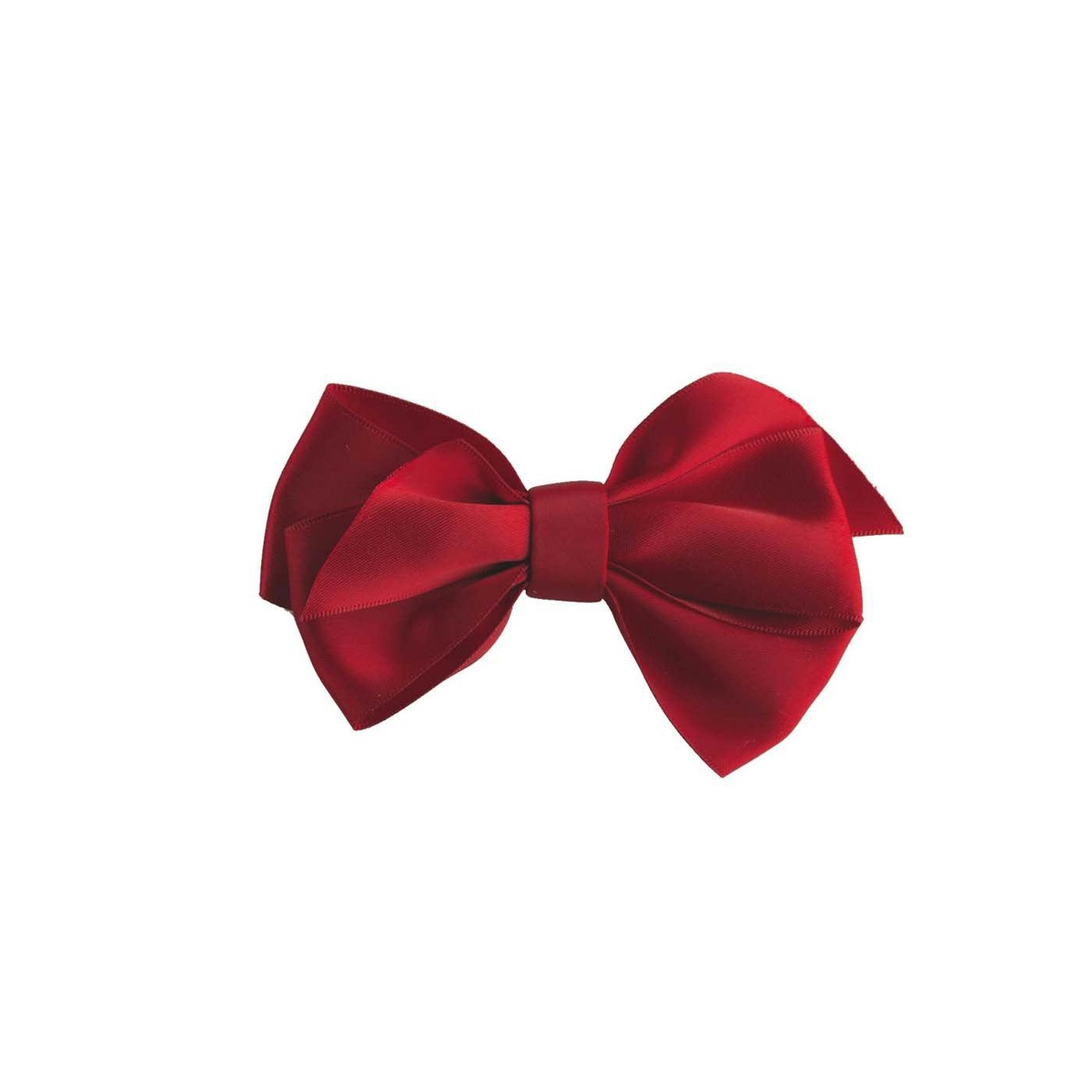 Satin Ribbon Hairbow, Red