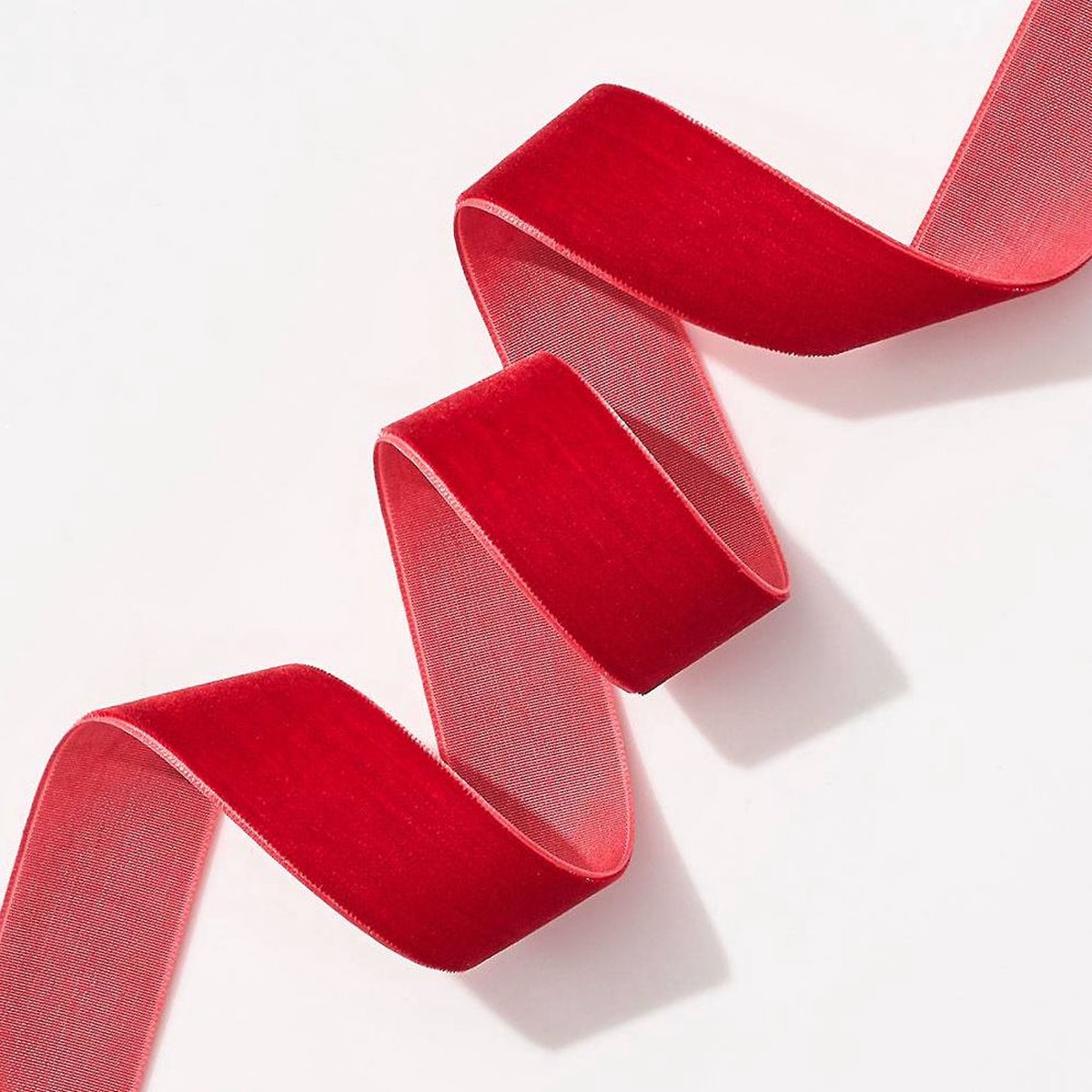 Velvet Red Ribbon 1″ 5YD