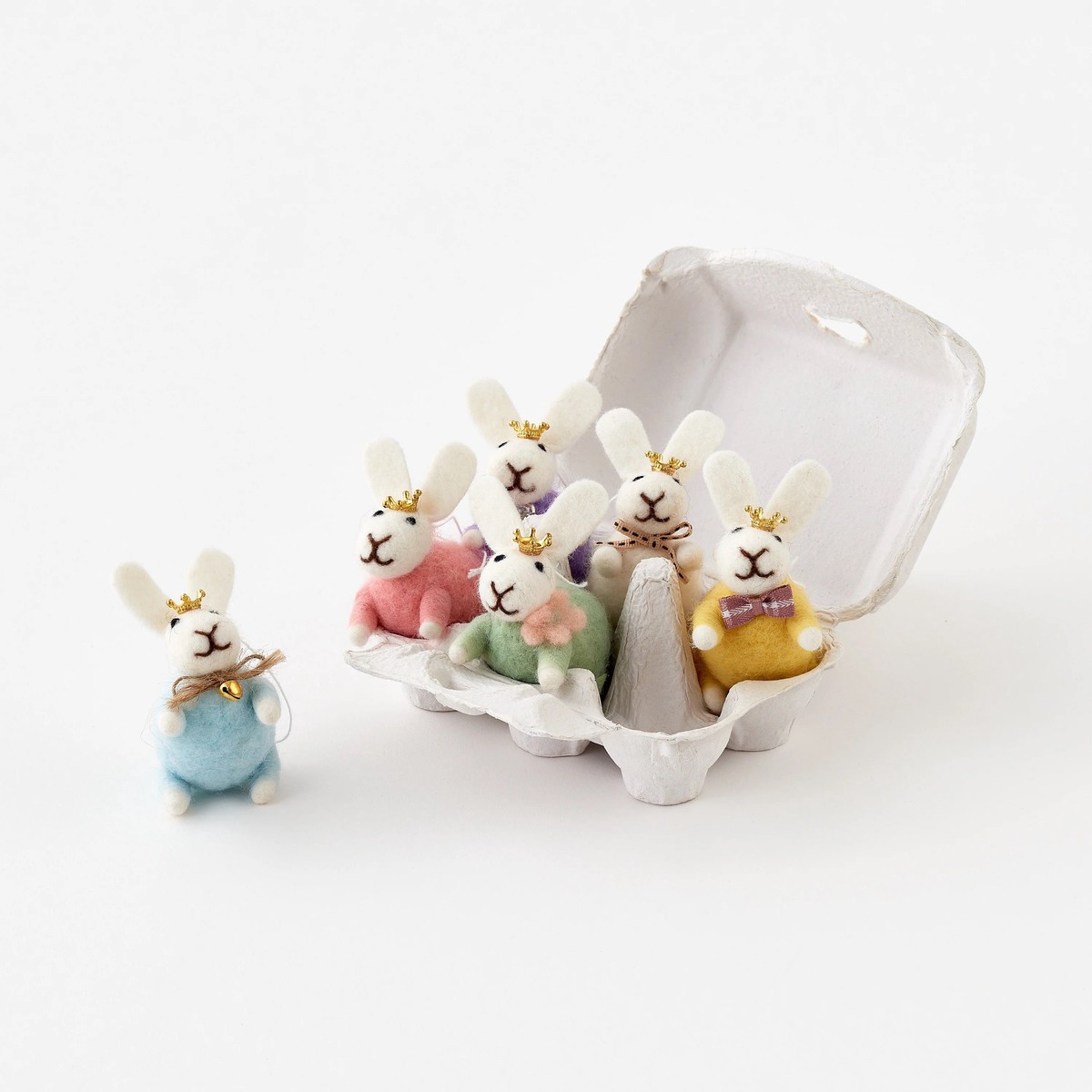 Felt Bunny Ornament