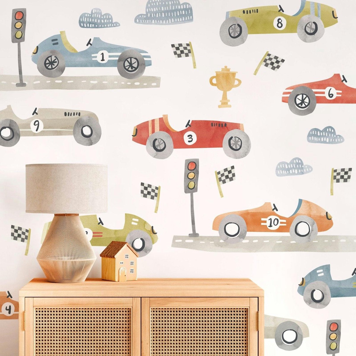 Hot Rod Kit  Medium  Peel-and-Stick Wall Decals
