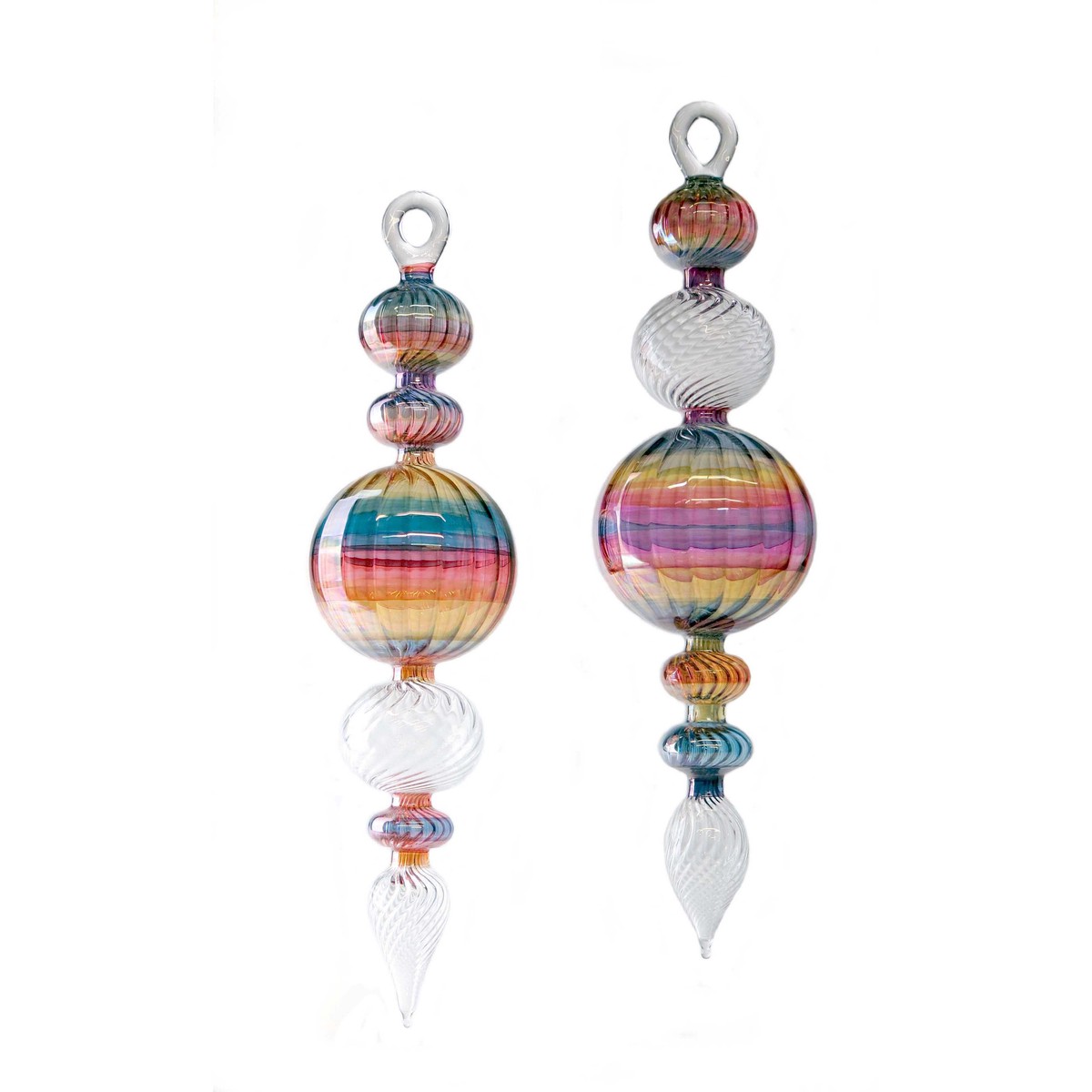Large Scale Blown Glass Ornament