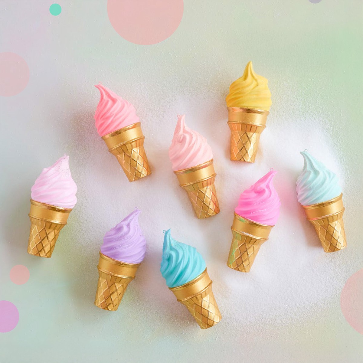 Ice Cream Cone Ornament