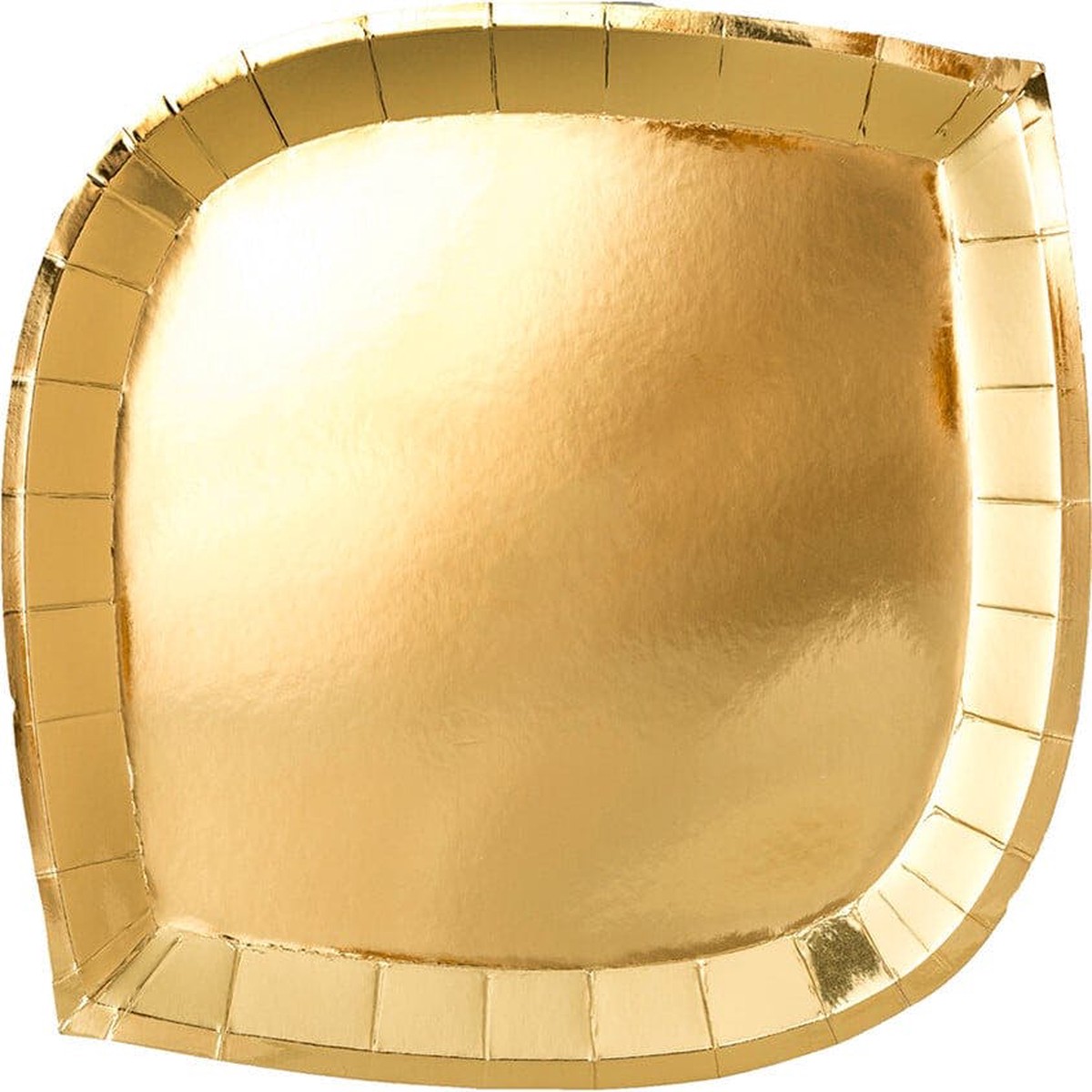 Posh Gold To Go Plates – 3 Size Options