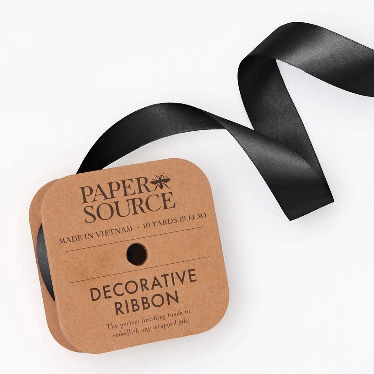 Satin Black 1″ 10YD