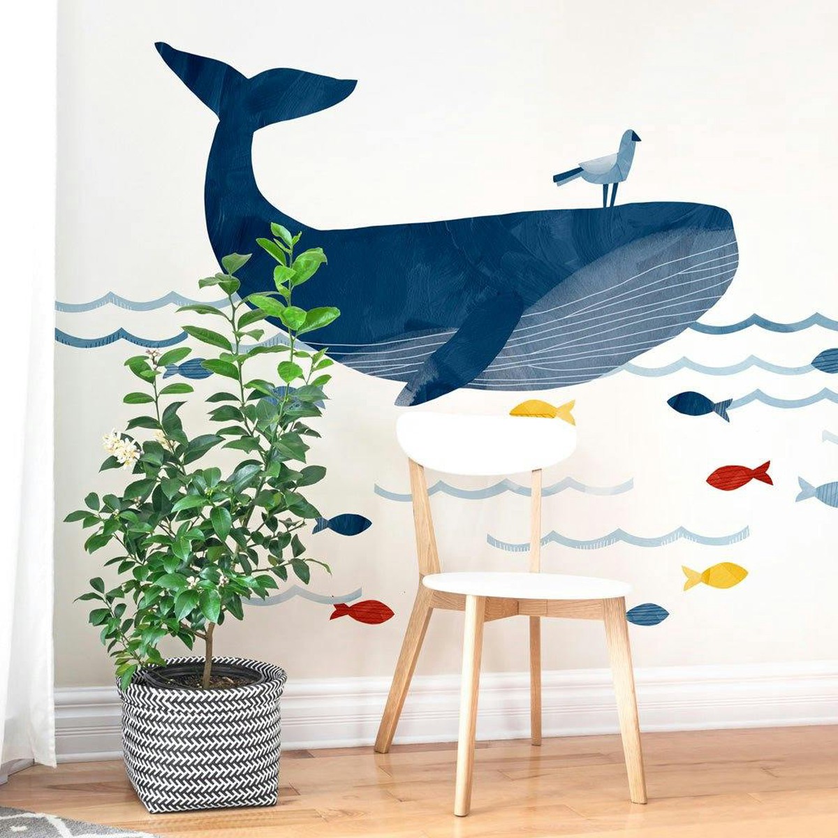 Warrick The Whale  Peel-and-Stick Wall Decals