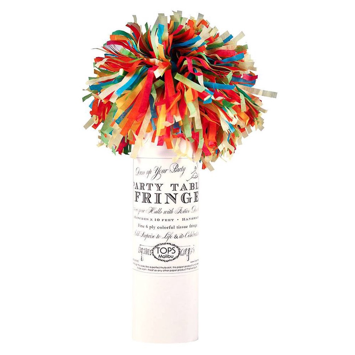 Colorful Table Fringe