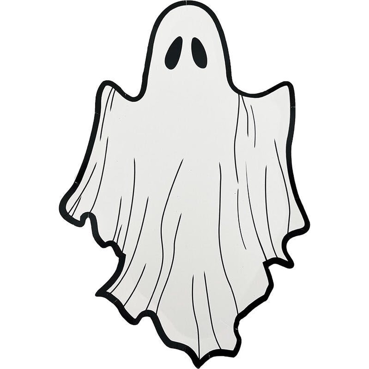 Ghost Dessert Plates