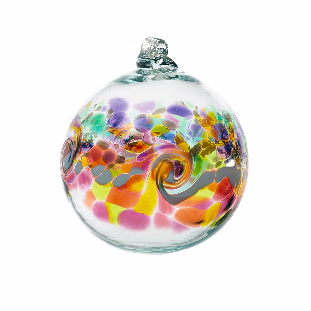 Large Color Wave Orb: Desert Flower