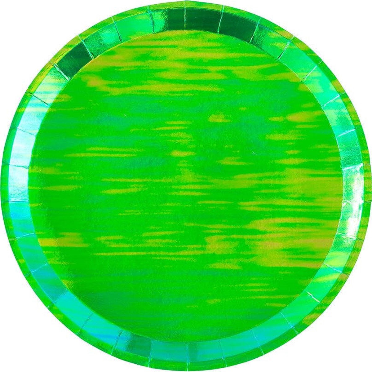 Posh Emerald City Round Plates – 2 Size Options