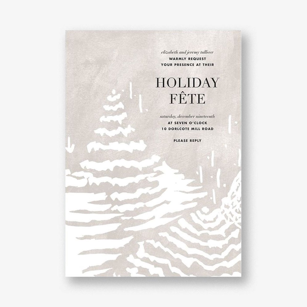 Summit Holiday Party Invitation