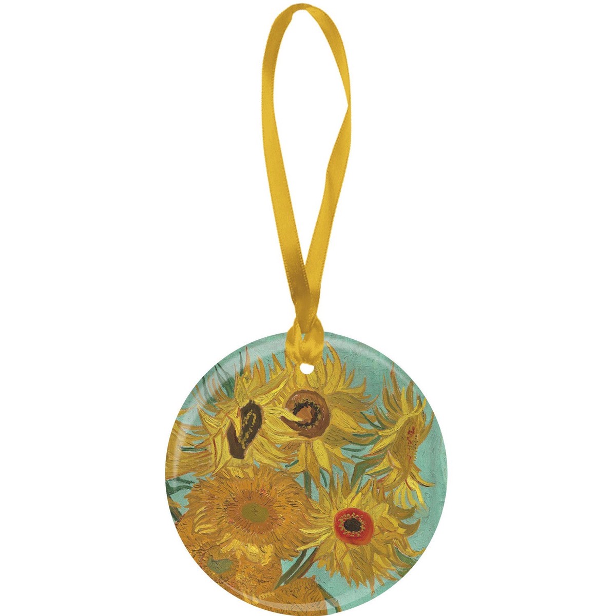 Van Gogh’s “Sunflowers” Porcelain Ornament