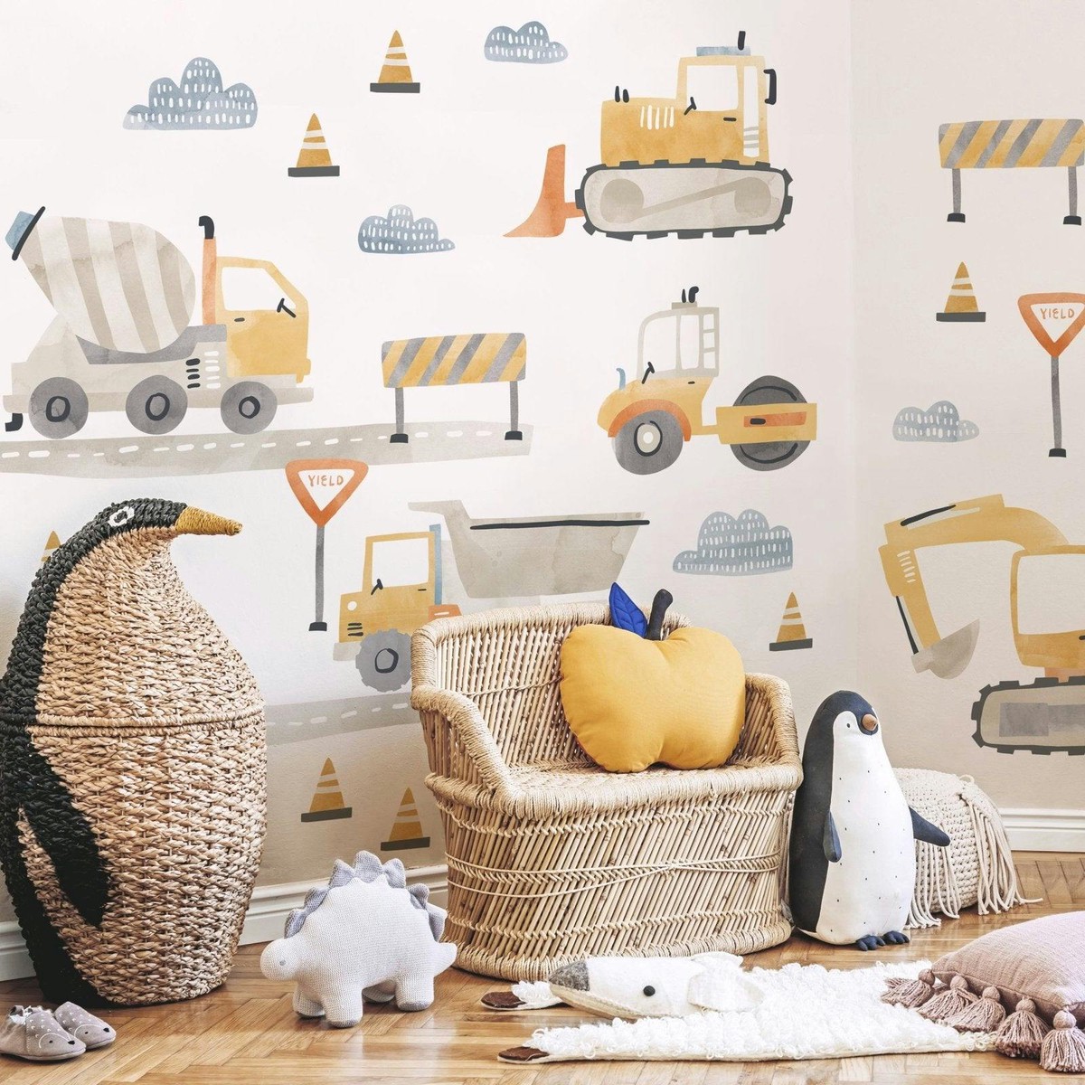 Construction Kit  Large  Peel-and-Stick Wall Decals