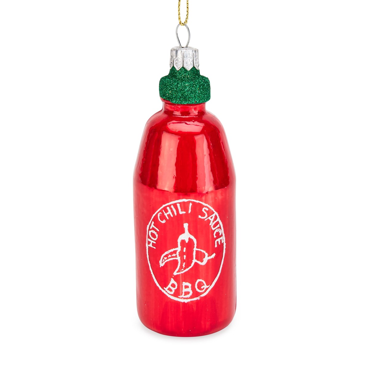 NYC Glass Holiday Ornament – Sriracha