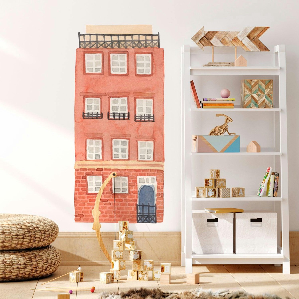 Rhubarb House  Peel-and-Stick Wall Decals