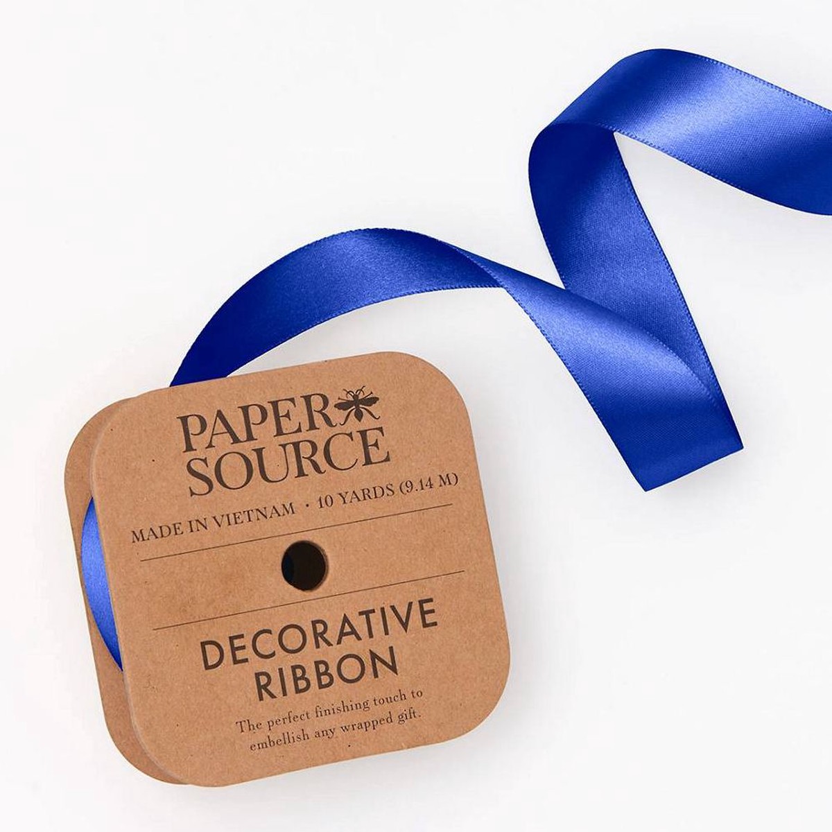 Satin Cobalt Ribbon 1″ 10YD