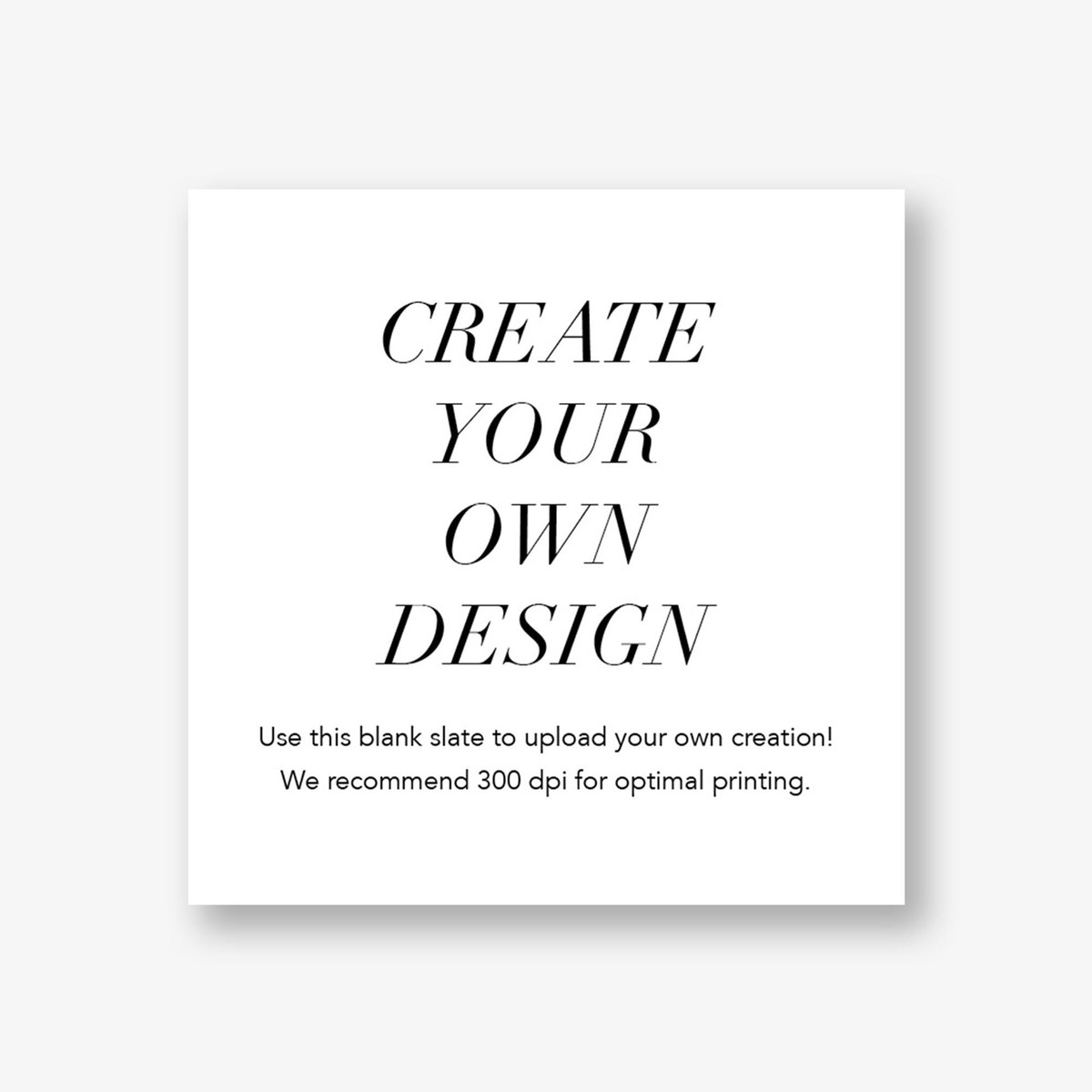 Gift Tag Label – Upload Your Own