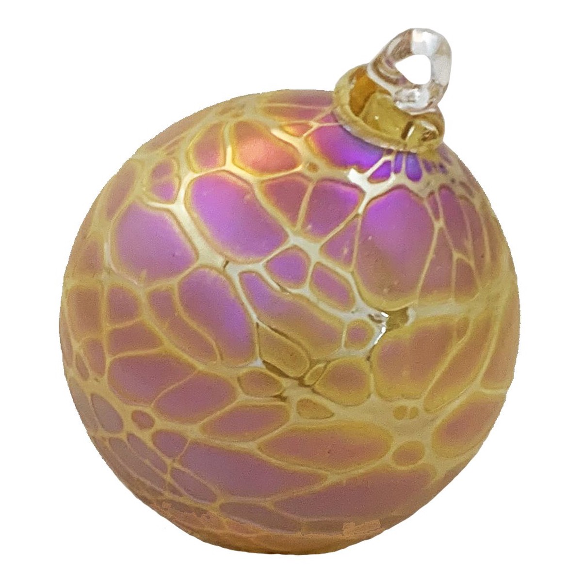 Gold Spider Glass Ornament