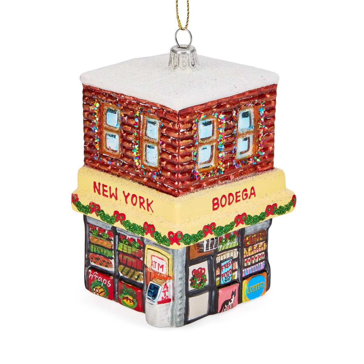 NYC Glass Holiday Ornament – Bodega