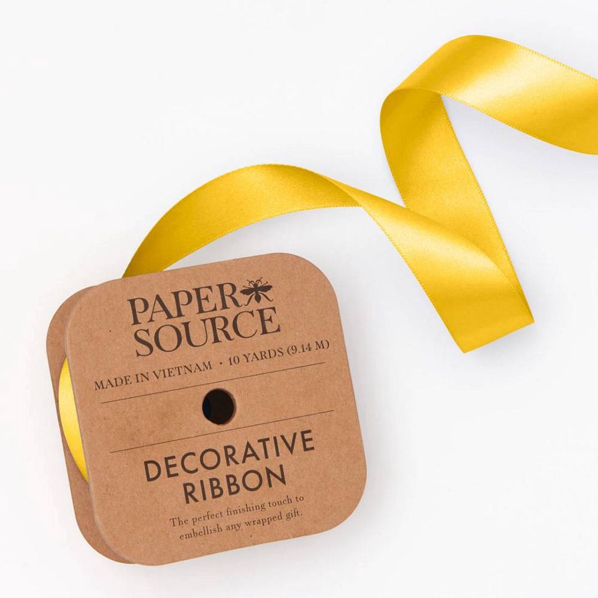 Satin Daffodil Ribbon 1″ 10YD