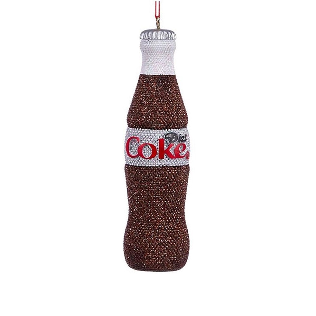 Bedazzled Diet Coke Ornament