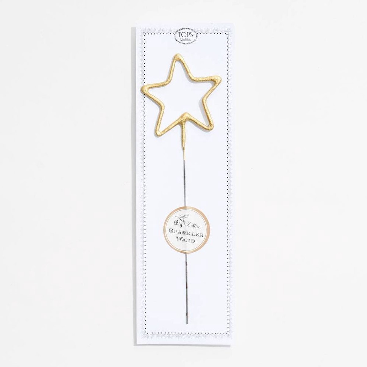 Big Golden Star Sparkler Wand