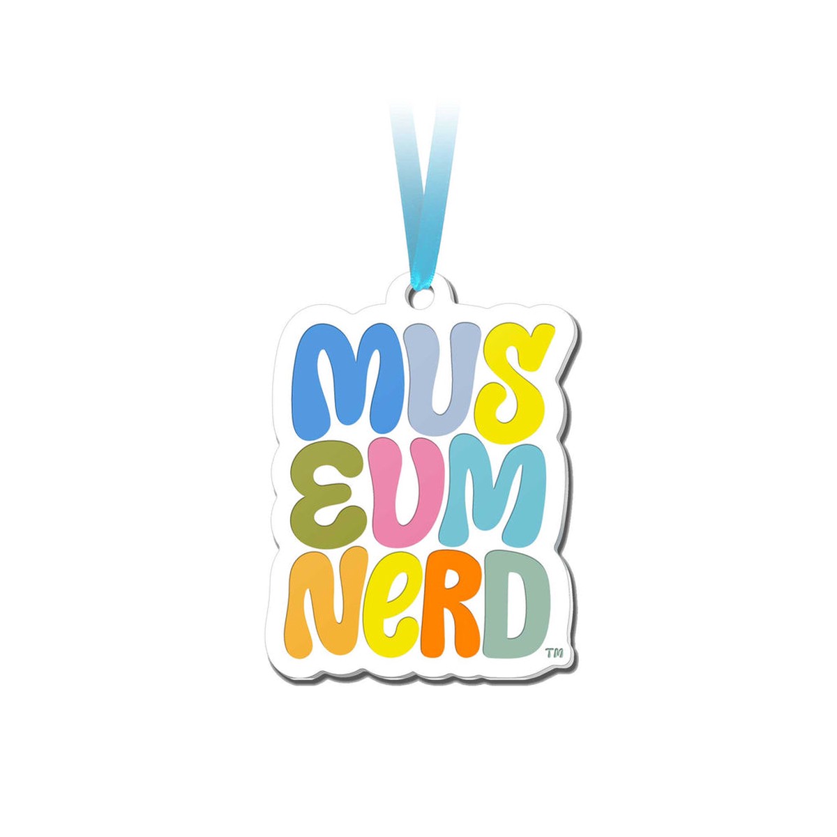 Museum Nerd Enamel Ornament