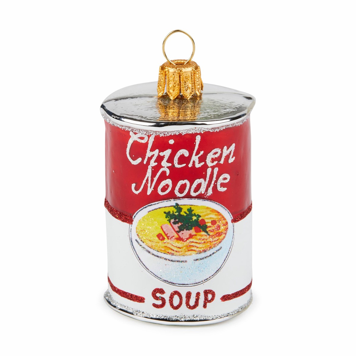 NYC Glass Holiday Ornament – Soup Can