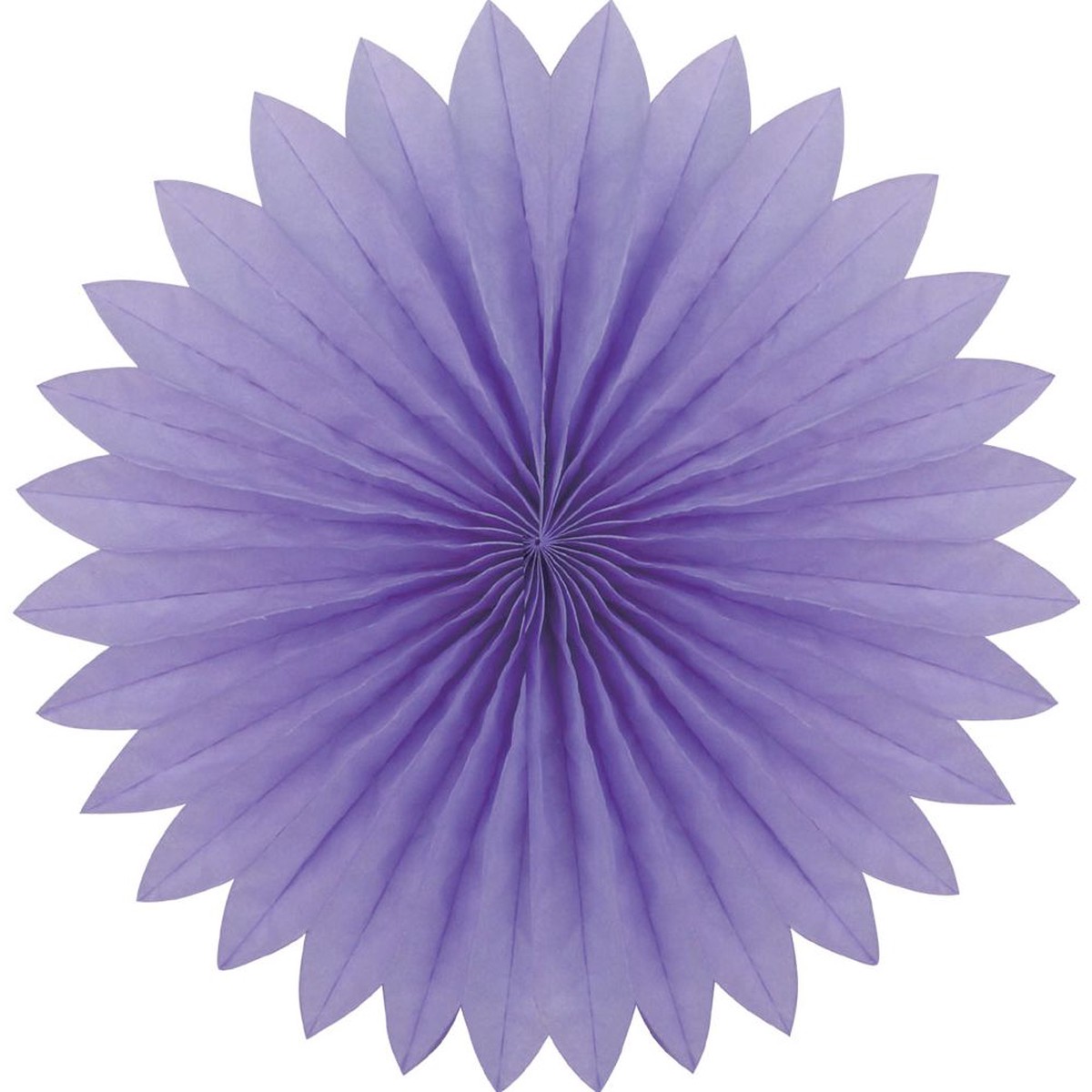Plain fan, 40cm, Light Purple