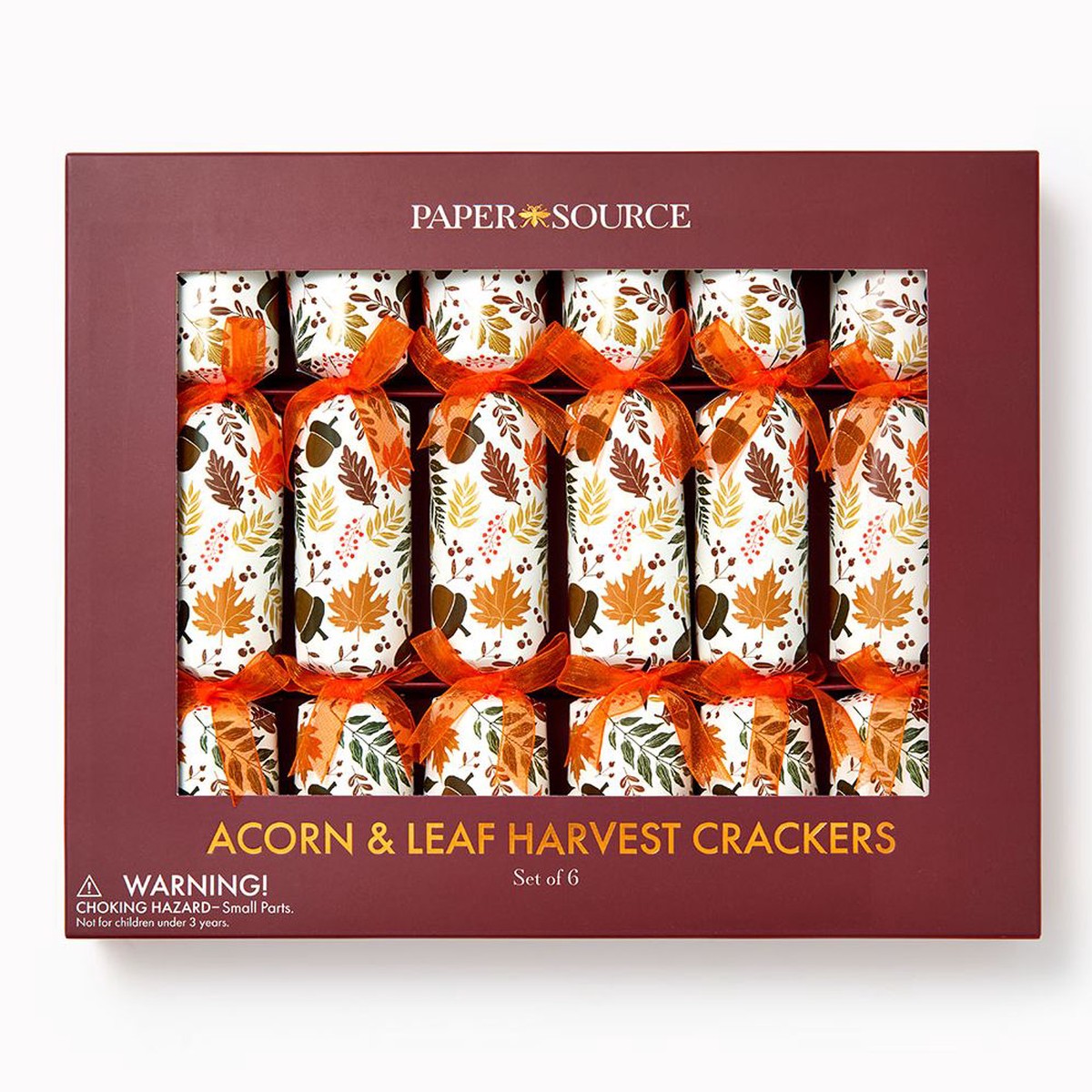 Acorn and Leaf Harvest Crackers