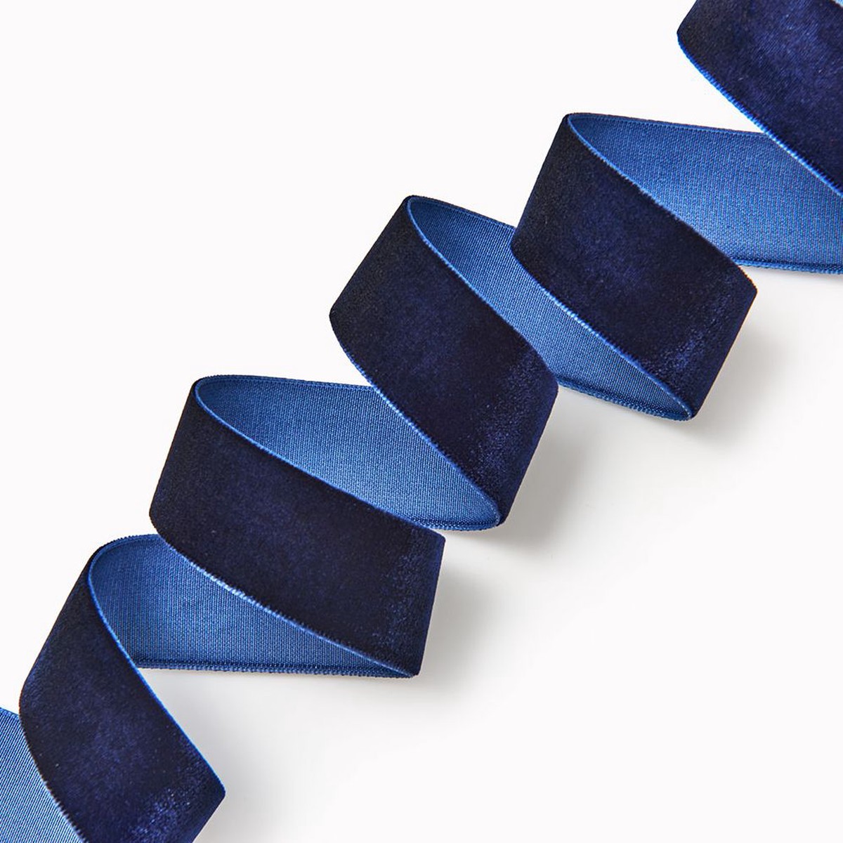 Dark Blue Velvet Ribbon 1″ 5YD