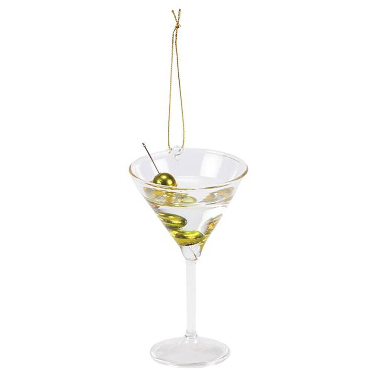 Dirty Martini Glass Ornament