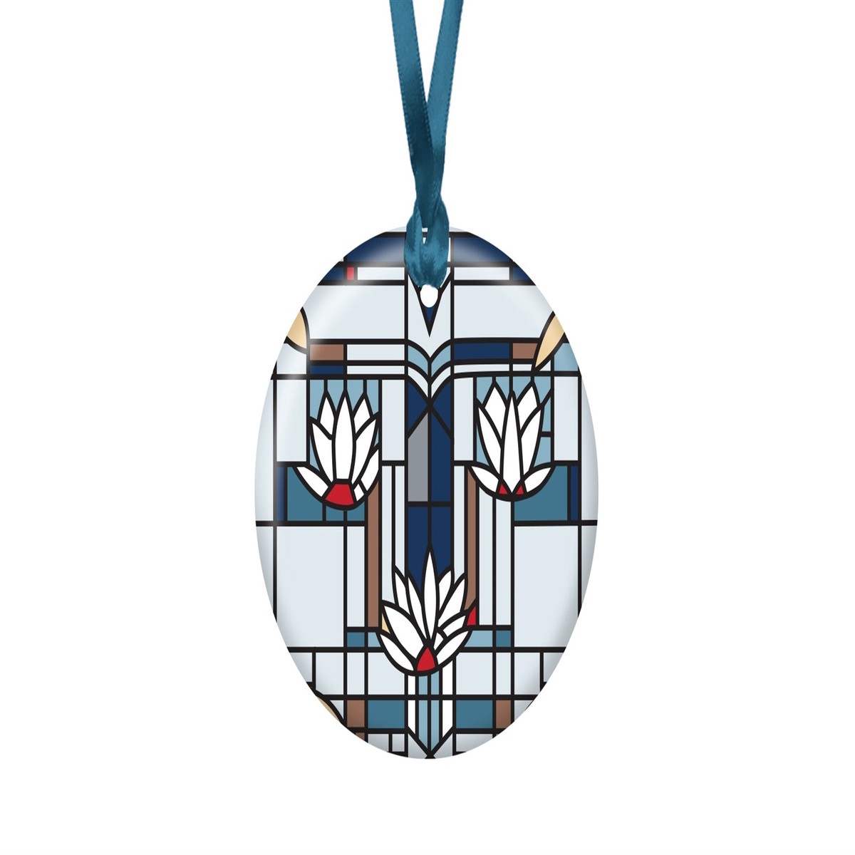 Frank Lloyd Wright “Waterlilies” Porcelain Ornament