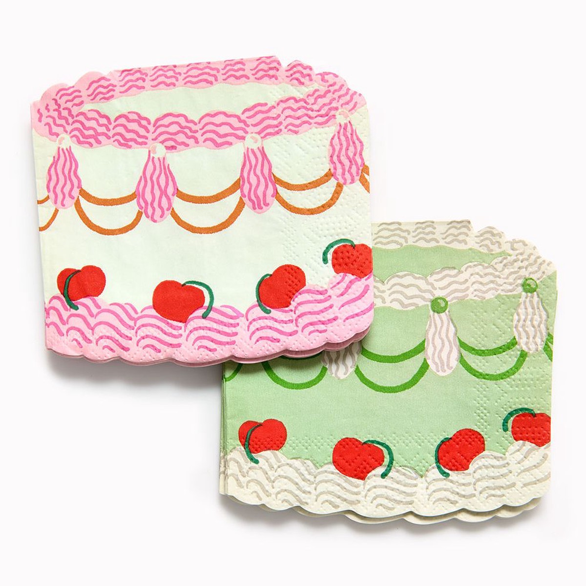 Vintage Cakes Diecut Napkin S/20