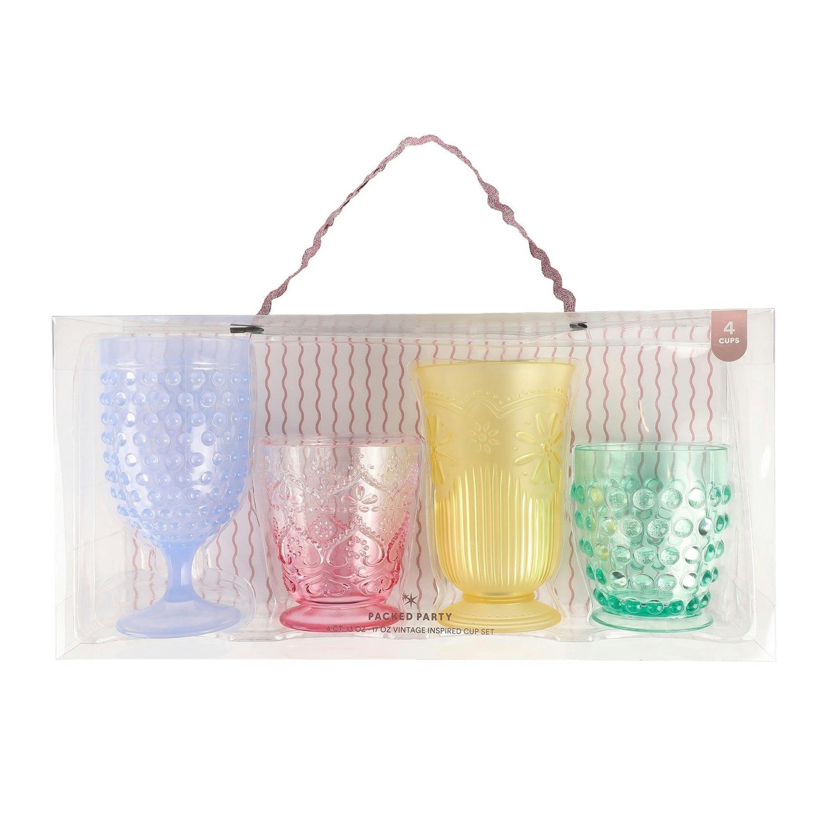 Vintage Vibes Reusable Cup Set