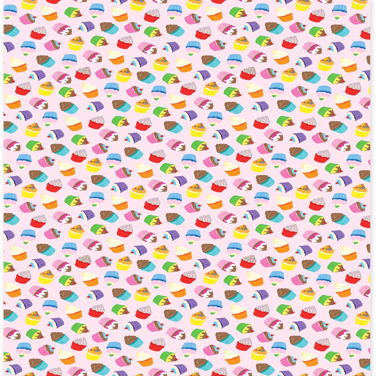 Cheery Cupcakes Flat Wrap