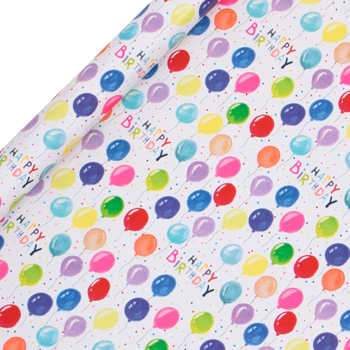 Colorful Balloon Roll Wrap