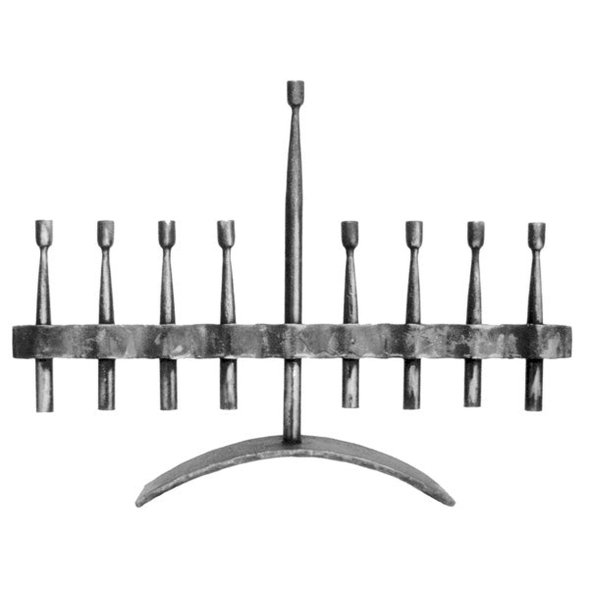 Hand-forged Ribbon Menorah