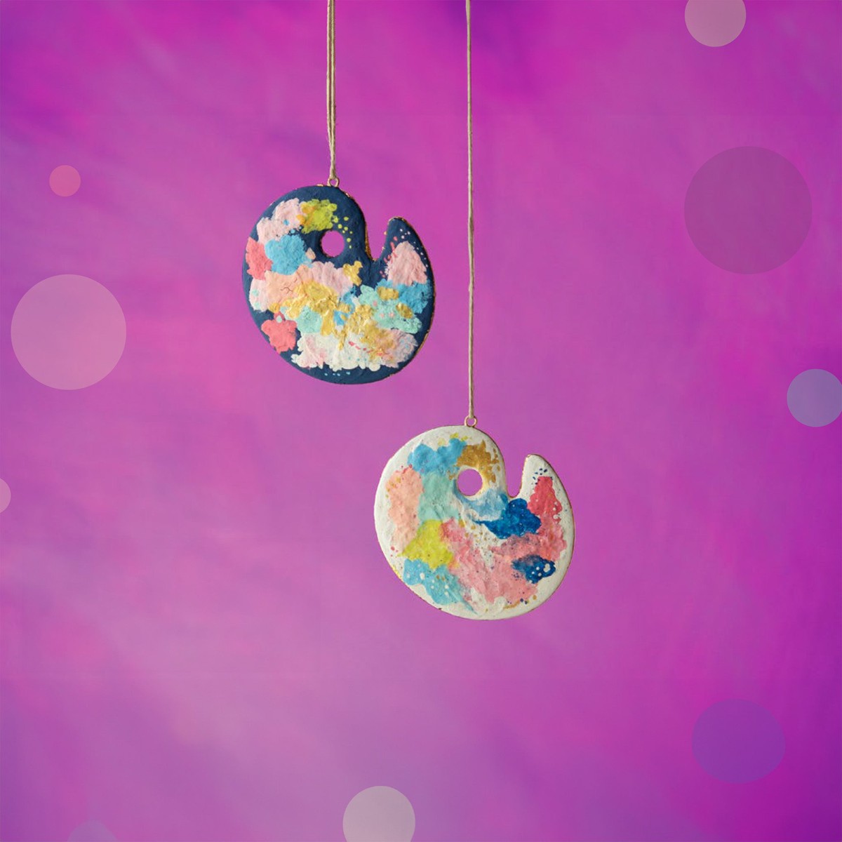 Paint Palette Ornament