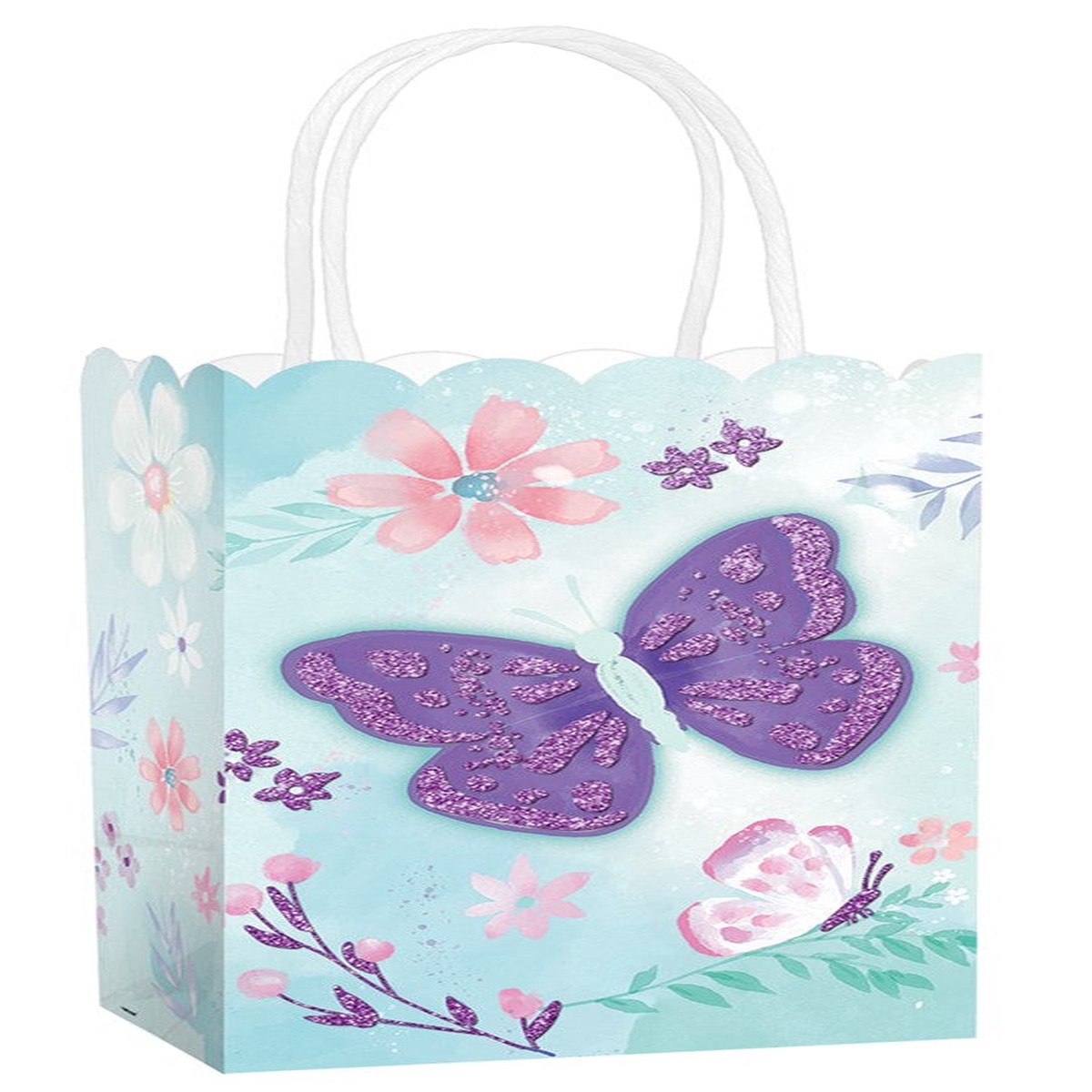 Flutter Glitter Small Cub Bag 10ct