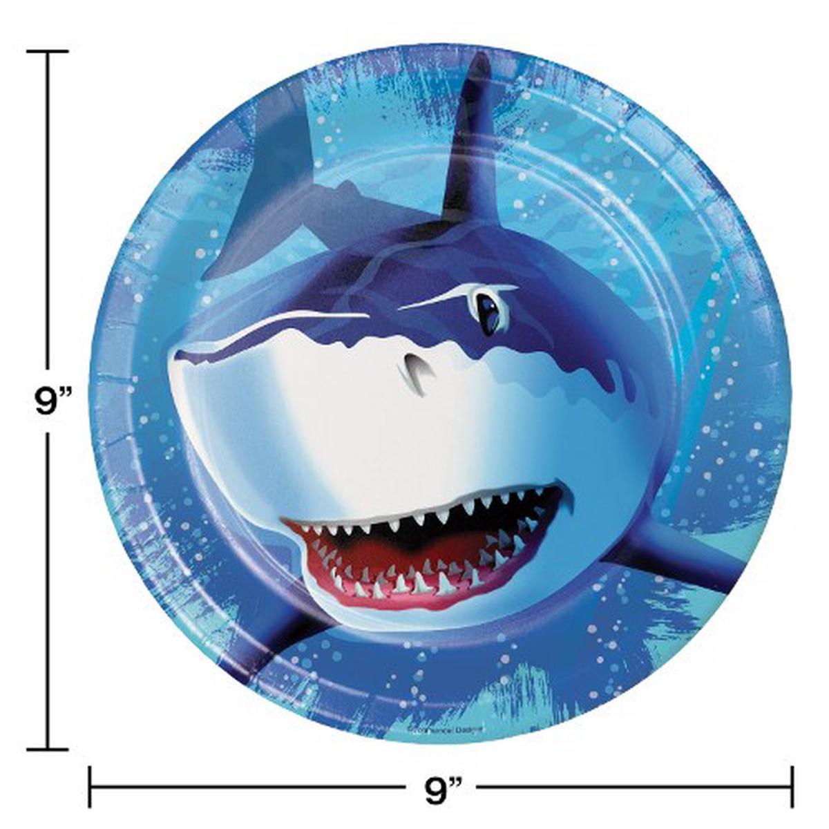 Shark Splash Plate 8ct