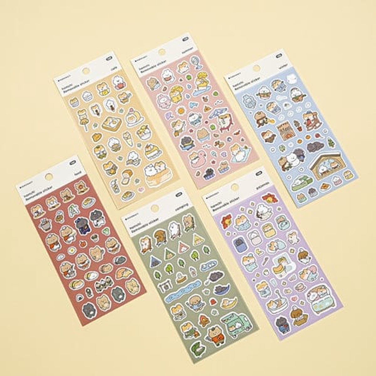 Hamchi Surprise Removable Stickers