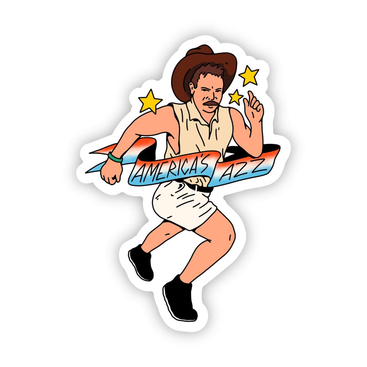 "America's Azz" Frankie Lapenna Sticker