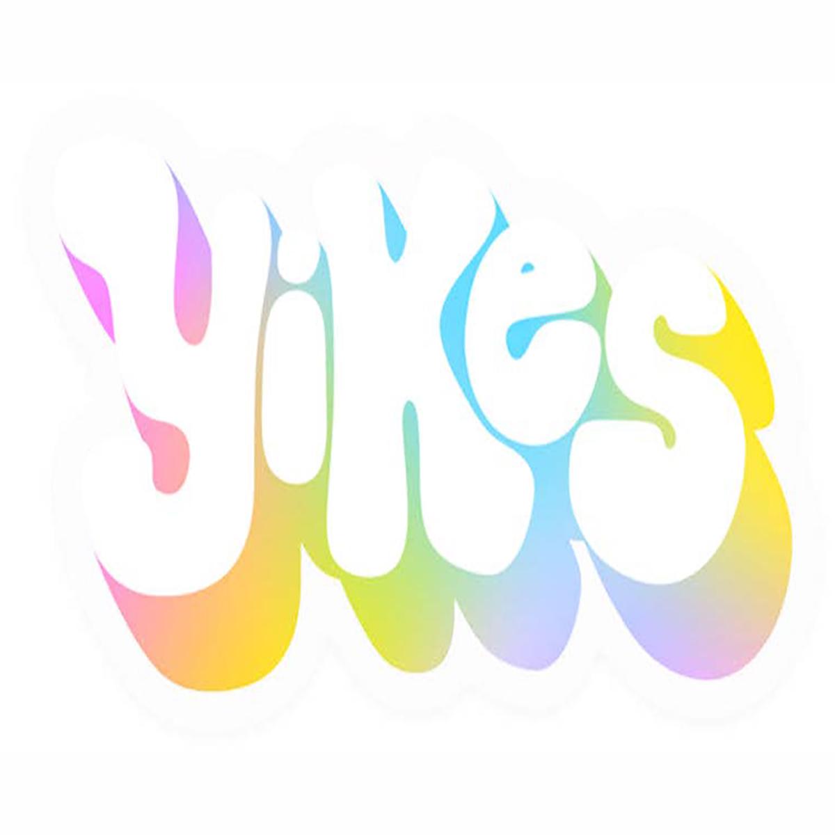 Yikes, Vinyl Sticker