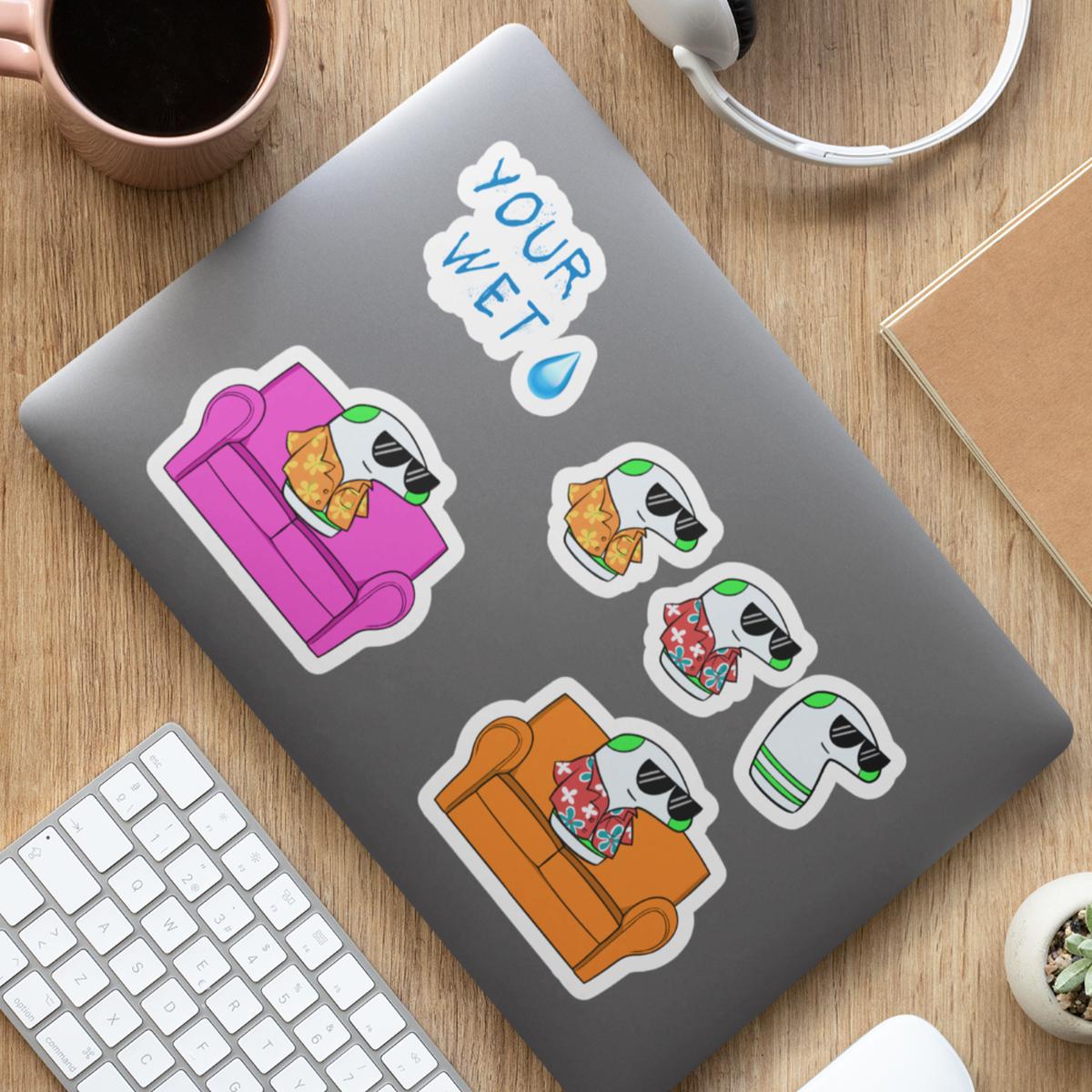 Your Wet Sock Large Sticker Sheet