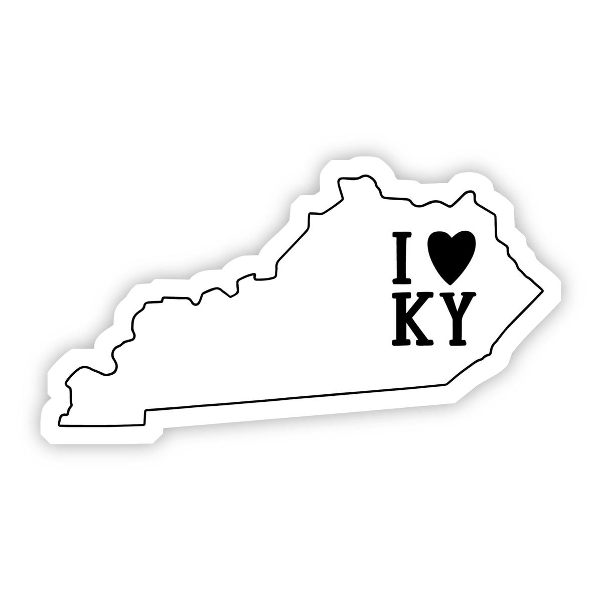 I Love Kentucky Sticker
